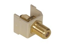 Hubbell Wiring SFF3GEI SNAP-FIT 3GHZGOLD F CONNEI