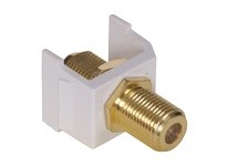 Hubbell Wiring SFF3GW SNAP-FIT 3GHZGOLD F CONNWH | YarinInd