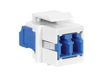 Hubbell Wiring SFFLCSBW FIBER SNAP-FITFLSHLC DUPLXBLZIRCWH