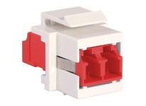 Hubbell Wiring SFFLCSRAL FIBER SNAP-FITFLSHLC DUPLXRDZIRCAL