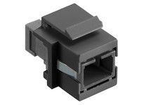 Hubbell Wiring SFFSCSBKBK Fiber Snap-Fit Flush SC SMPLX BK | Industrial Supplies