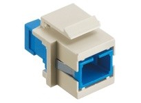 Hubbell Wiring SFFSCSYG FIBER SNAP-FITFLSHSC SMPLXYLZIRCGY