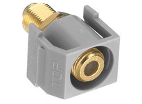 Hubbell Wiring SFGRFGY SNAP-FIT F CONN RECESSED GY | YarinInd