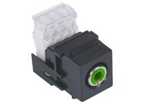 Hubbell Wiring SFRC110GN SNAP-FIT RCA CONN 110 GN | YarinInd