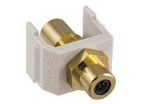 Hubbell Wiring SFRCBKFF SNAP-FIT BK RCA/RCA OW Housing | YarinInd