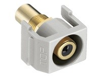 Hubbell Wiring SFRCBKROW SNAP-FIT BK RCA/RCA RECESSED OW
