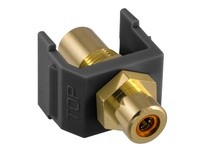 Hubbell Wiring SFRCORFFBK SNAP-FIT OR RCA/RCA BK Housing | Industrial Supplies