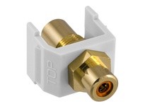Hubbell Wiring SFRCORFFW SNAP-FIT OR RCA/RCA WH HOUSING | Industrial Supplies