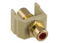 Hubbell Wiring SFRCRFFEI SNAP-FIT RD RCA/RCA EI HOUSING