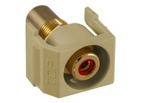Hubbell Wiring SFRCRREI SNAP-FIT RD RCA/RCA RECESSED EI