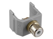 Hubbell Wiring SFRCWGY SNAP-FIT WH RCA SOLDER GY HOUSING | Industrial Supplies