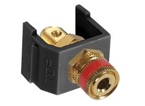 Hubbell Wiring SFSPGRBK SNAP-FIT RD SPKR POST BK HOUSING