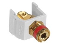 Hubbell Wiring SFSPGRW SNAP-FIT RD SPKR POST WH HOUSING | High-Quality Industrial Supplies