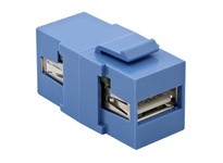 Hubbell Wiring SFUSBAAB SNAP-FIT KEYSTONE USB A to A BL | High-Quality Industrial Supplies