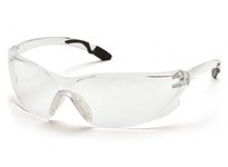 Pyramex Achieva SG6510S Safety Glasses Clear Lens and Gray Temple TipsAchieva Safety Glasses Clear Lens and Gray Temple Tips