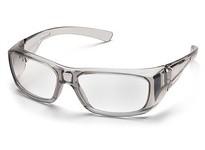 Pyramex Emerge SG7910D20 Safety Glasses Clear +2.0 Lens and Gray FrameEmerge Safety Glasses Clear +2.0 Lens and Gray Frame