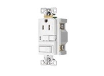 CPR-WDK SGFS15W-MSP GFCI/SP SW ST 15A125V Mid Wlplt WH