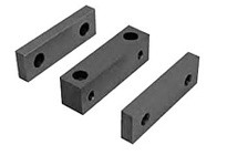 Te-Co SHJ6035 SnapLock Carrier Jaws - Set, 1.850" Total Height, 5.980" Total Length, 6" Vise Size, Steel MaterialSnapLock Carrie