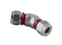 Superlok SHUEI-10 5/8"T - 45 Degree Union Elbow - 2 Ferrule - 316 Stainless Steel