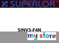 Superlok SINV3-F4N 1/4"FNPT - Needle Valve - Integral Bonnet - 316 Stainless Steel