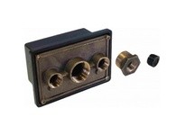 Orbit SJB-50/100 LEXAN/BRASS POOL BOX 3 1/2 & 1 1