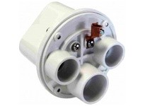 Orbit SJB100-3-W LEXAN SWIM POOL BOX 3/4&1 HUBS WHITE