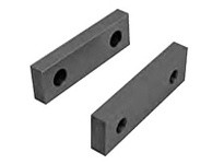 Te-Co SJB6000 Bolt-On Aluminum Soft Jaws, 2" Total Height, 7" Total Length, 1.250" Total Width, 6" Vise Size, Aluminum MaterialB