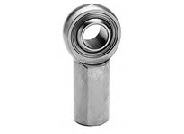 FKB SJF6T 3-PIECE PRECISION-STAINLESS STEEL WEAR RESISTANT FEMALE ROD END RIGHT-HAND WITH TEFLON LINER