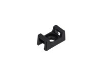 NSI SM-2-B Saddle Type Tie Mount Screw Size .130 Black | Industrial Supplies