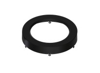 RAB SM-TRIM-7R-BS COLOR TRIM FOR 7" SM ROUND BLACK SMOOTH