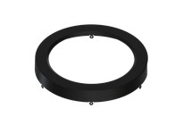 RAB SM-TRIM-9R-BS COLOR TRIM FOR 9" SM ROUND BLACK SMOOTH
