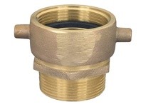 Dixon SM150F Brass Female Swivel x Male Adapter - Pin Lug | YarinInd