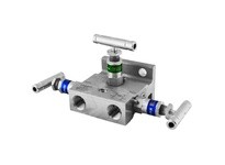 Superlok SM3VF-F8N 3-Valve Manifold Block & Bleed Valve | Direct Mount