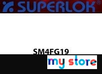 Superlok SM4FG19 Micro Weld Female VCR Gland 1/4" T - Female Gland - 19.05 MM Long - 316 L - Standard BA Grade