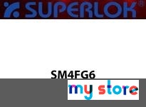 Superlok SM4FG6 Micro Weld Female VCR Gland 1/4" T - Female Gland - 6.35 MM Long - 316 L - Standard BA Grade