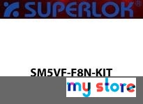 Superlok SM5VF-F8N-KIT Manifold Install Kit | 4 Bolts, 4 Bushings, 2 Gaskets