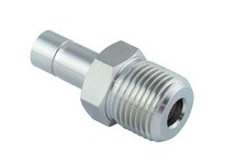 Superlok SMA-8-16N 1/2" Stub X 1"M NPT - Male Tube Stub Adaptor - 316 Stainless Steel