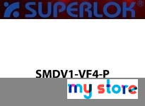 Superlok SMDV1-VF4-P UHP Diaphragm Valve 1/4" | High-Quality Manual Valve