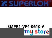 Superlok SMPR1-VF4-0610-A SMPR Regulator 1/4" BVC Female - Regulator Pr1 Series - 600 PSI Inlet Pressure - 100 PSI Outlet Pressu