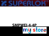 Superlok SMPWEI-4-4P Pipe Weld Elbow Connector 1/4"T X 1/4" Weld - 90 Degree Butt Weld Elbow - 2 Ferrule - 316 Stainless Steel