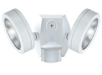 RAB SMSLES2X13NW LESLIE SMS Bullet Flood 2X13W LED 120V 4000K 80 CRI White