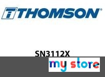 Thomson Linear SN3112X Lead Nut Only, SN Style, Thread Mount, 0.3125 in X 0.083 in, Non-Preloaded, RH, Acetal, 70 lbf Design Loa