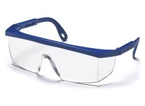 Pyramex Integra SN410S Safety Glasses Clear Lens and Blue FrameIntegra Safety Glasses Clear Lens and Blue Frame
