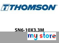 Thomson Linear SN6-10X3.3M Lead Nut Only, SN Style, Thread Mount, 10 mm X 20 mm, Non-Preloaded, RH, Acetal, 70 lbf Design LoadRH