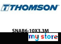 Thomson Linear SNAB6-10X3.3M Lead Nut Only, SNAB Style, 10 mm X 20 mm, Anti-Backlash, RH, Acetal, 70 lbf Design Load