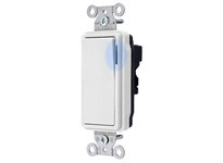 Hubbell Wiring SNAP2101ILWNA SWITCH SNAP DECSP IL 15A120/277 WH NA | Industrial Supplies
