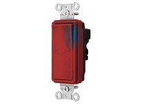 Hubbell Wiring SNAP2121ILRNA SWITCH SNAP DECSP IL 20A120/277 RD NA | Industrial Supplies