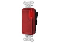 Hubbell Wiring SNAP2121PLRNA SWITCH SNAP DECSP PL 20A120/277 RD NA