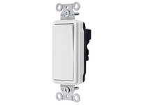 Hubbell Wiring SNAP2121WNA SWITCH SNAP DEC SP 20A120/277V WH | YarinInd