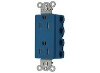 Hubbell Wiring SNAP2152BLTRA SNAPCONNECT DECO 15A/125V TR BL